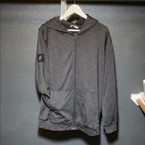 Men’s Zip-Up Onnit Hoodie (L) - Black